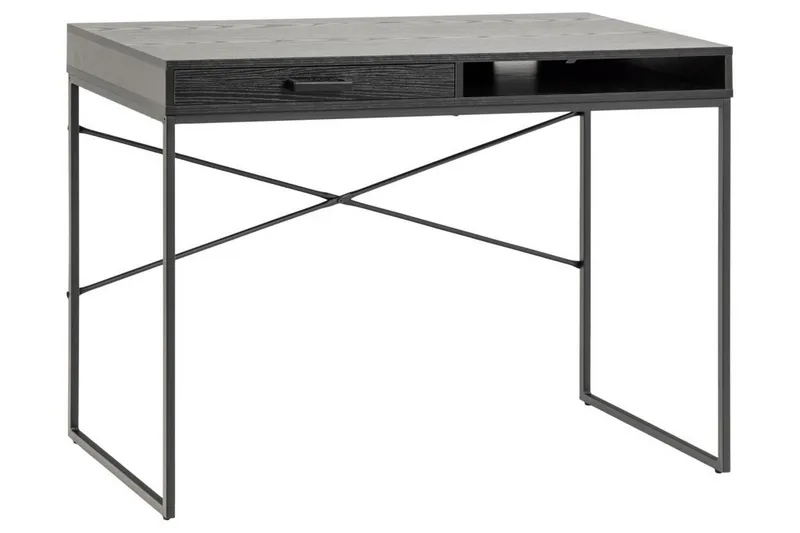 Hartsoe Skrivbord 45 cm - Svart — Svart