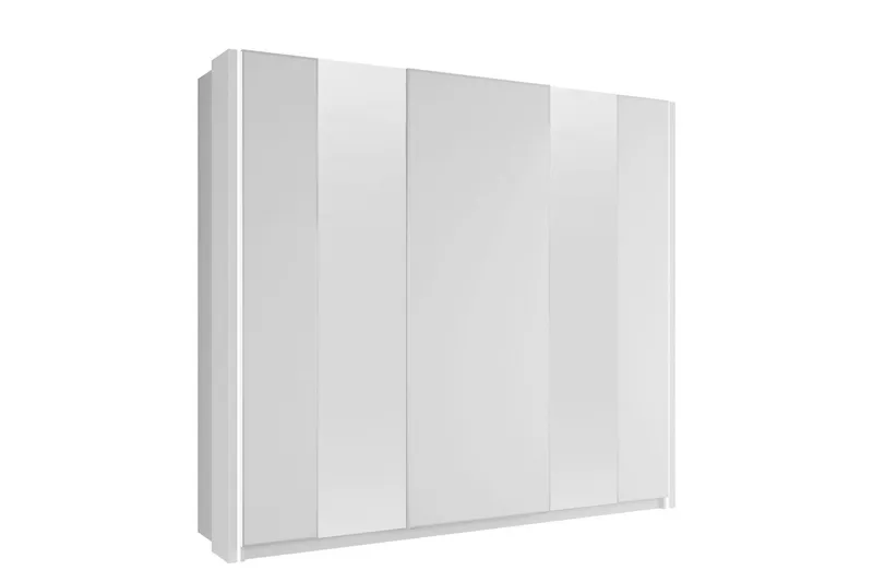 Haruna Garderob med Spegel 250x235 cm - Vit (Art.nr 3079167) — Vit