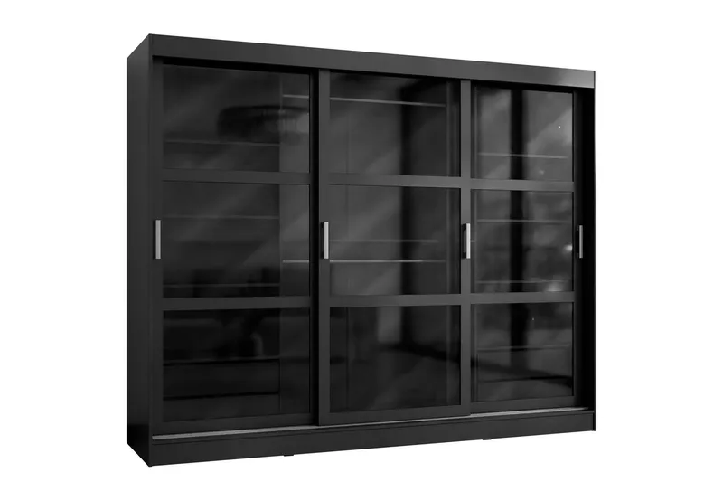 Harvans Garderob 250x203 cm - Svart (Art.nr 3079854) — Svart