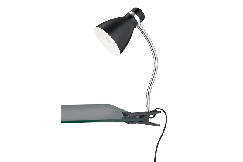 Harvey klämlampa E27 mattsvart - Matt svart — Trio Lighting