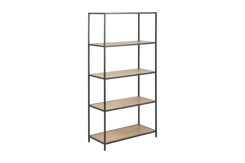 Hasslevik Bokhylla 77x150 cm - Vildek/Svart — Factory Fellow