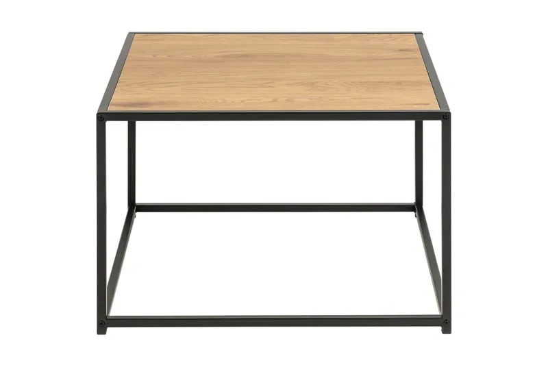 Hasslevik Soffbord 60 cm - Brun/Svart — Brun/Svart