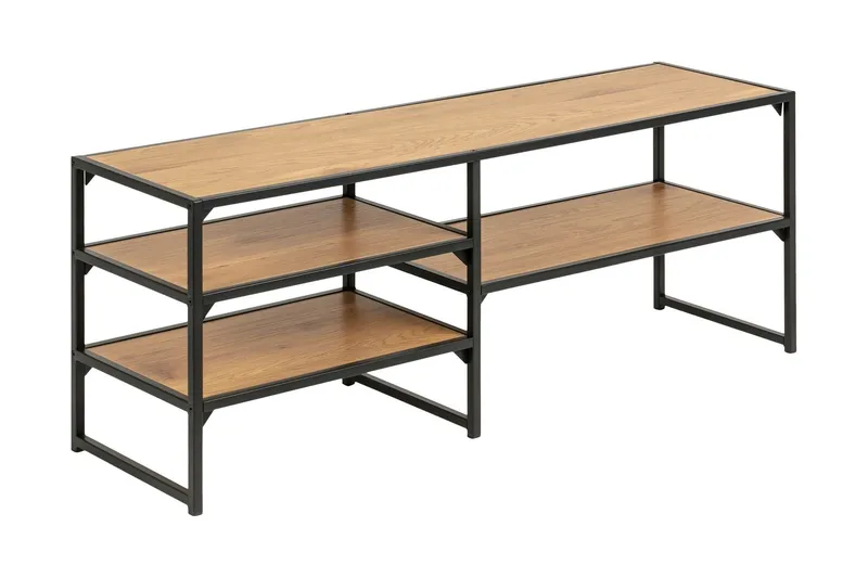 Hasslevik Tv-bänk 120 cm - Trä — Trä