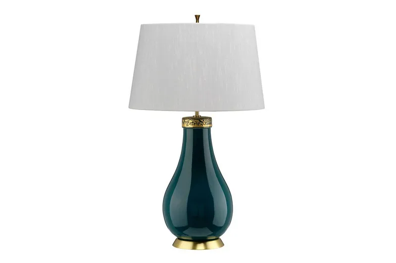 Havering Quintiesse Bordslampa - Turquoise||Brass (Art.nr 3108953) — Turquoise||Brass