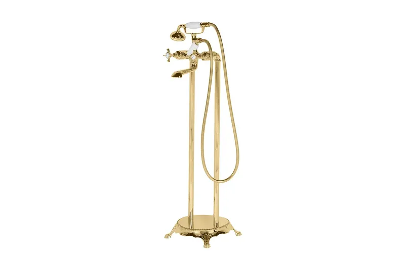 Hebbe Badkarsblandare 27 cm - Guld — Guld