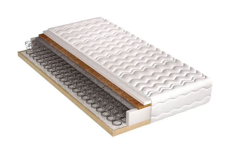 Hela Plus Madrass 200x90x22 cm - Vit — Bedly