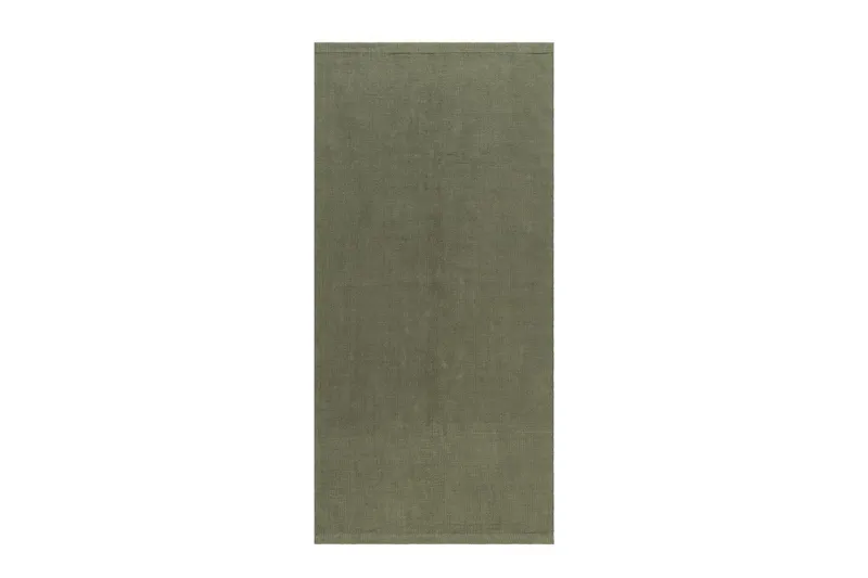 Hemse Bomullsmatta 75x250 cm - Mörkgrön — KM Home