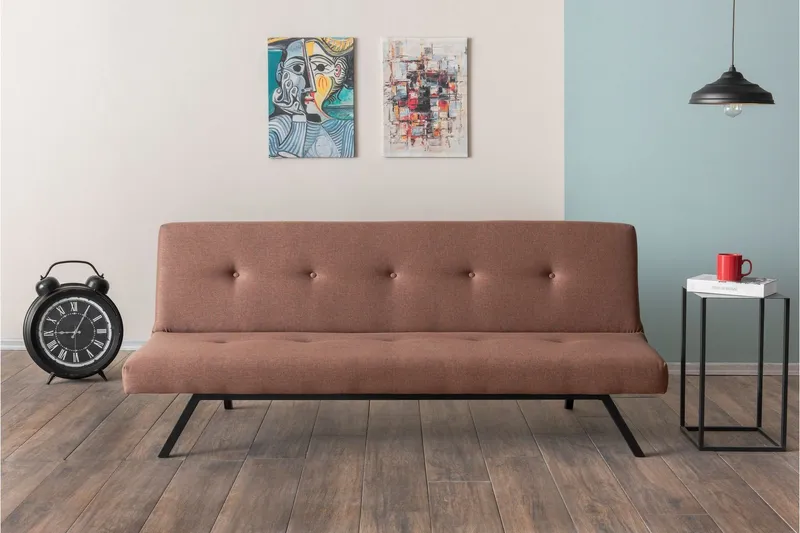 Hetalia Bäddsoffa 3-sits - Brun — Brun