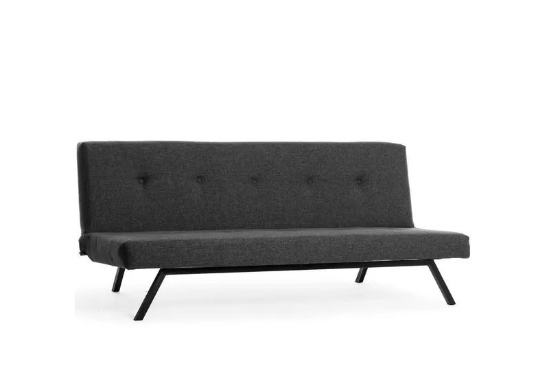 Hetalia Bäddsoffa 3-sits - Mörkgrå — Mörkgrå