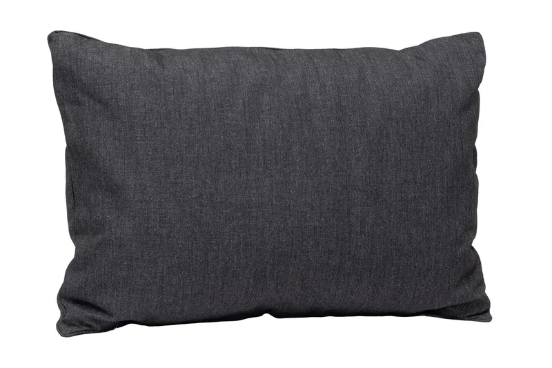 Hillerstorp Las Vegas Ryggkudde 75x55 cm Svart Melange - Hillerstorp — Hillerstorp