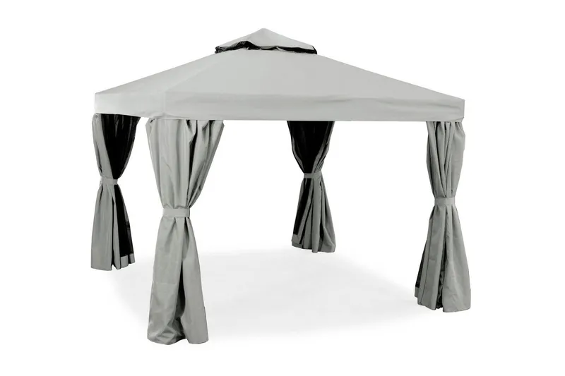 Hillerstorp Luxor Paviljong 300x300 cm Grå - Hillerstorp — Hillerstorp