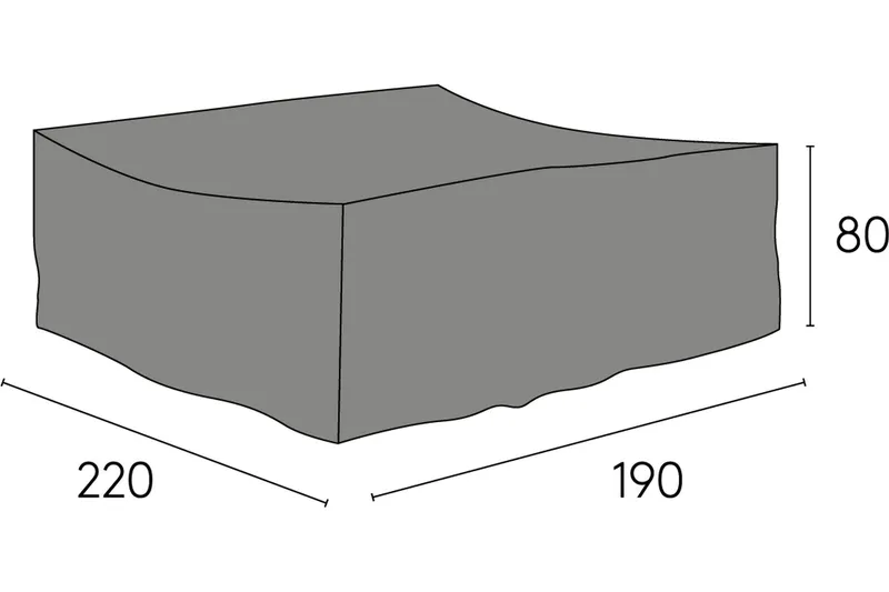 Hillerstorp Möbelskydd 190x220x80 cm Grå - Hillerstorp — Hillerstorp