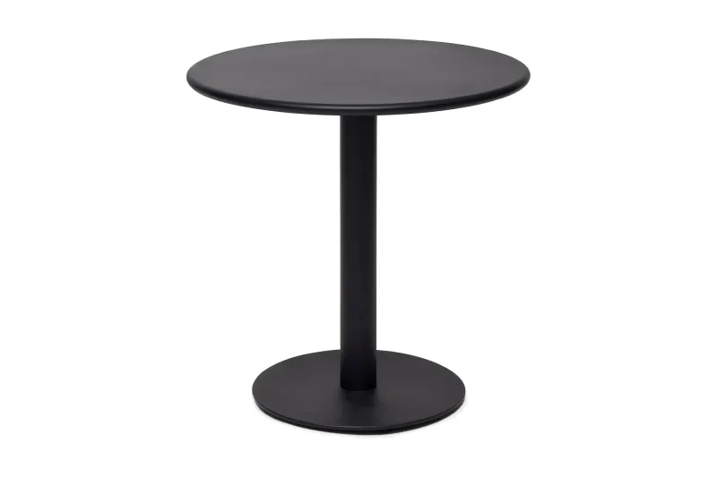 Hillerstorp Näsby Cafébord 70 cm Rund - Svart — Hillerstorp