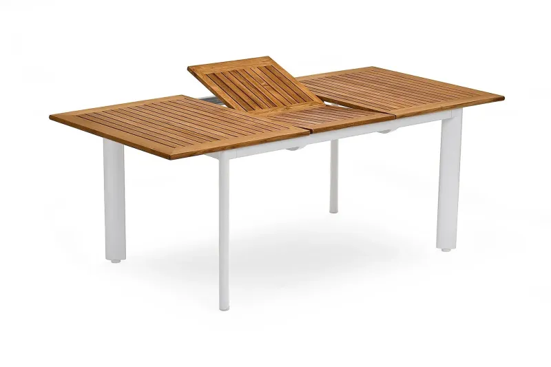 Hillerstorp Nydala Matbord Utomhus 96 cm Vit - Vit — Hillerstorp