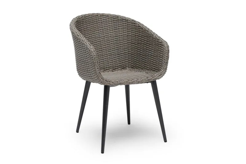 Hillerstorp Valletta Utestol 2-pack - Konstrotting/Grå — Hillerstorp