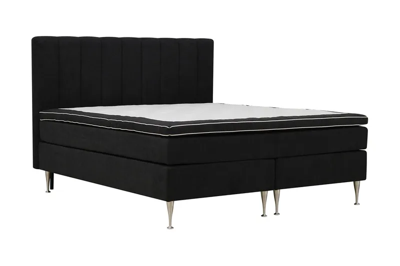 Hilton High Komplett Sängpaket 160x200 cm - Mörkgrå — Drömvik