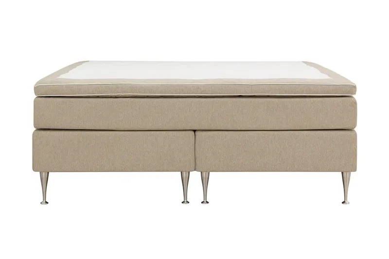 Hilton High Kontinentalsäng 180x200 cm - Beige — Drömvik