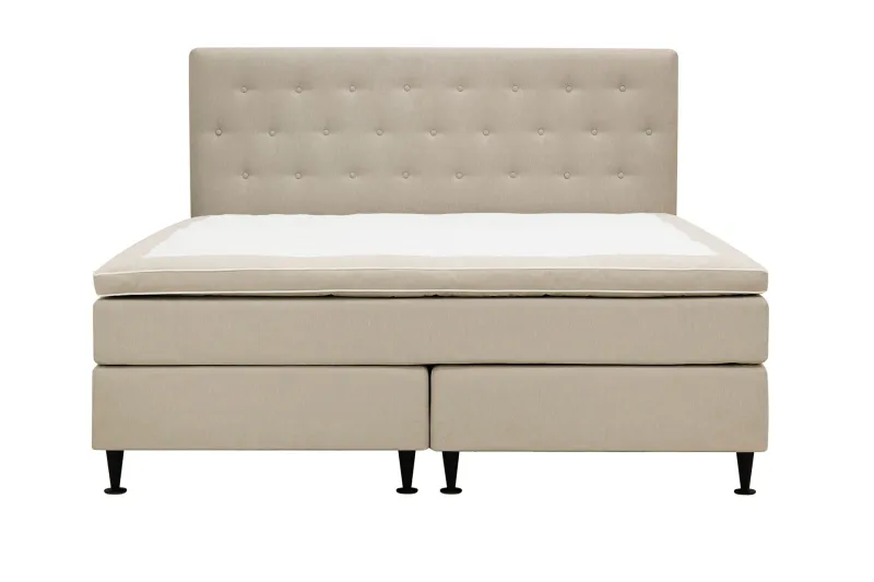 Hilton Plus Komplett Sängpaket 160x200 cm - Beige — Bedly