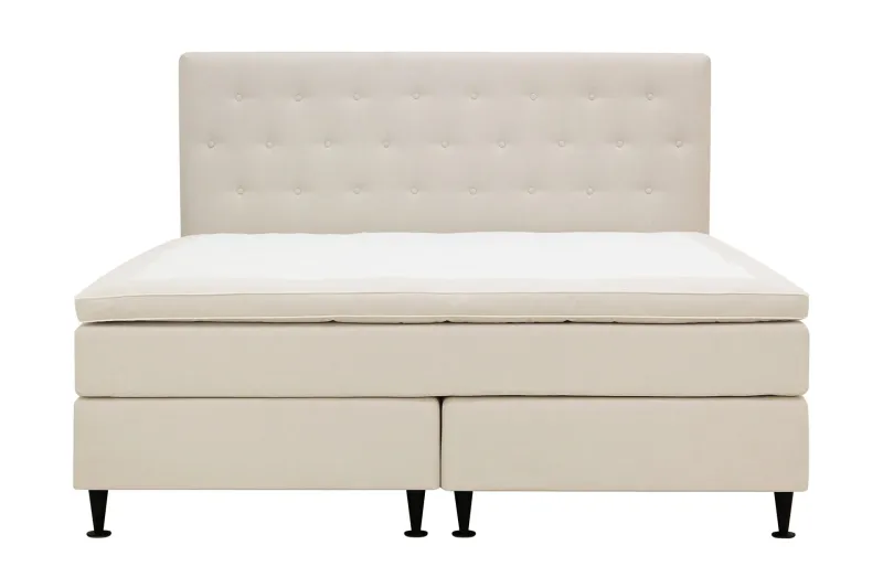 Hilton Plus Komplett Sängpaket 160x200 cm - Ljusbeige — Bedly