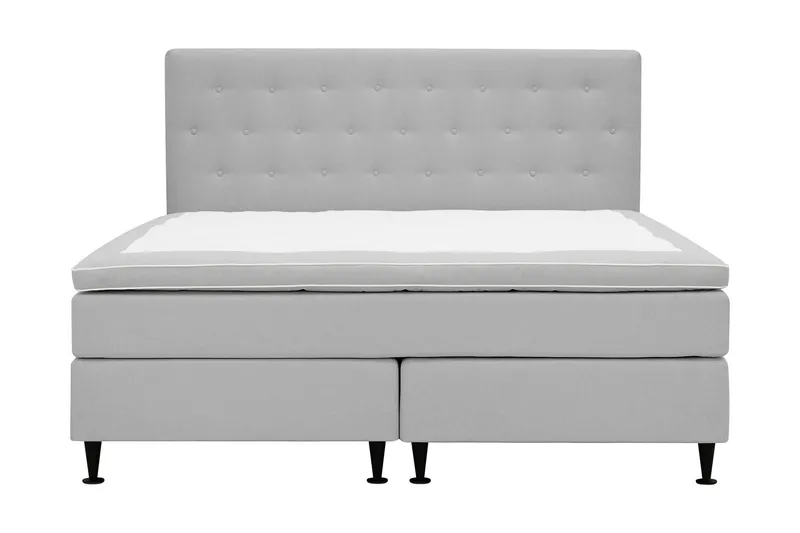 Hilton Plus Komplett Sängpaket 180x200 cm - Grå — Bedly
