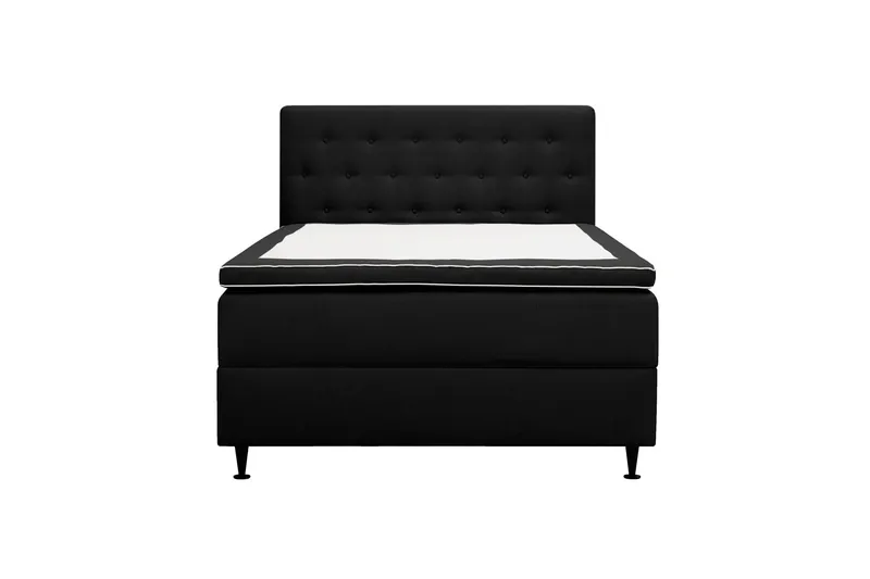 Hilton Plus Komplett Sängpaket med Förvaring 120x200 cm - Antracit — Bedly