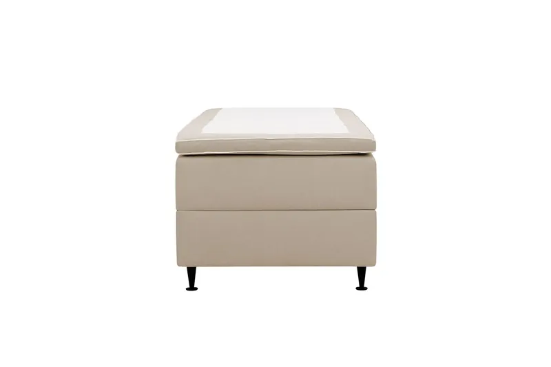 Hilton Plus Kontinentalsäng med Förvaring 90x200 cm - Beige — Bedly