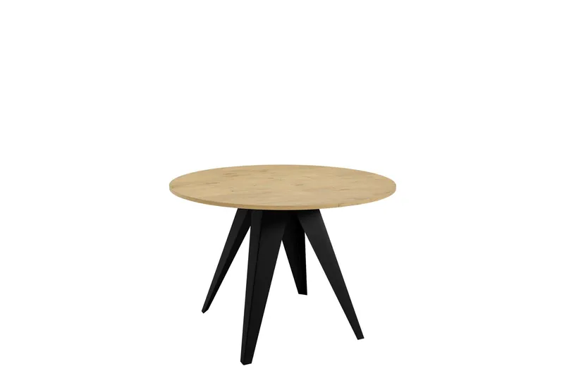 Hoban Matbord 128 cm - Svart/Beige (Art.nr 3068315) — Svart/Beige