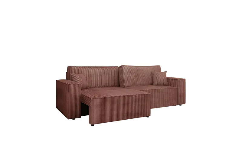 Hobson Soffa 3-sits - Brun (Art.nr 3068388) — Brun