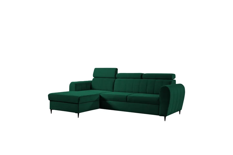 Hoffman Soffa med Divan 3-sits - Grön (Art.nr 3067907) — Grön