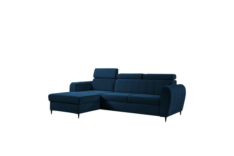 Hoffman Soffa med Divan 3-sits - Marinblå (Art.nr 3068018) — Marinblå