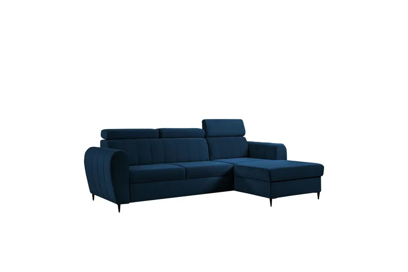 Hoffman Soffa med Divan 3-sits - Marinblå (Art.nr 3067945) — Marinblå
