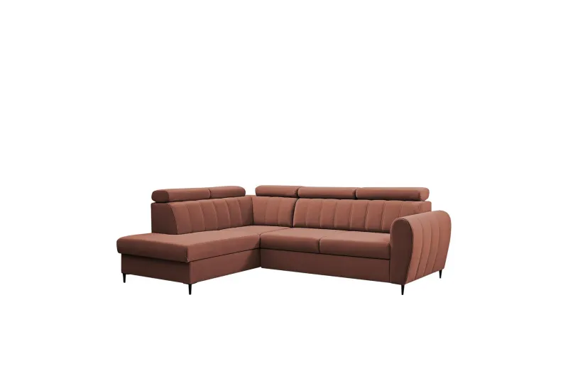 Hoffman Soffa med Schäslong 3-sits - Koppar (Art.nr 3068089) — Koppar