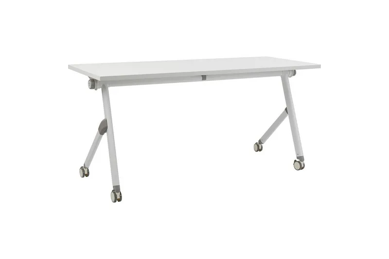 Hopfällbart skrivbord Bendi Vit, 160x60x75 cm - Vit, 160x60x75 cm — Vit, 160x60x75 cm