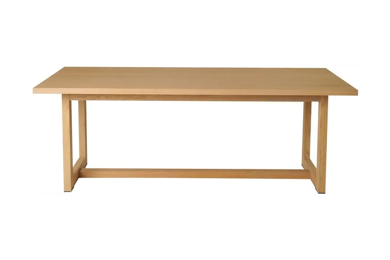 Horben Förlängningsbart Matbord 210 cm - Vitpigmenterad — Vitpigmenterad