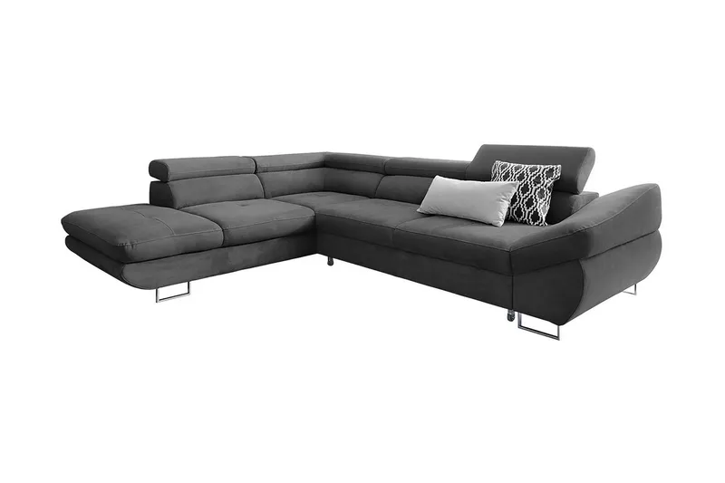Hörnbäddsoffa - Mörkgrå (Art.nr 829462) — Mörkgrå