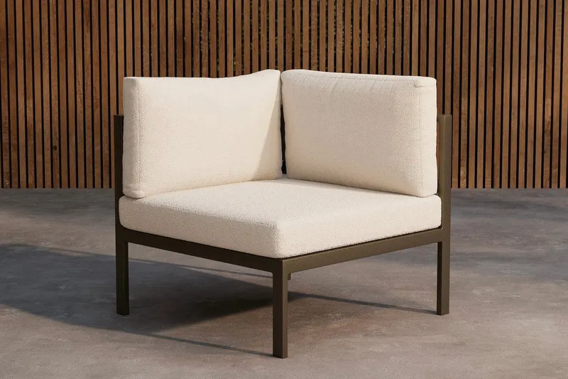 Hörnmodul Copacabana 74 cm Utomhus - Brun (Art.nr 3426793) — Venture Home