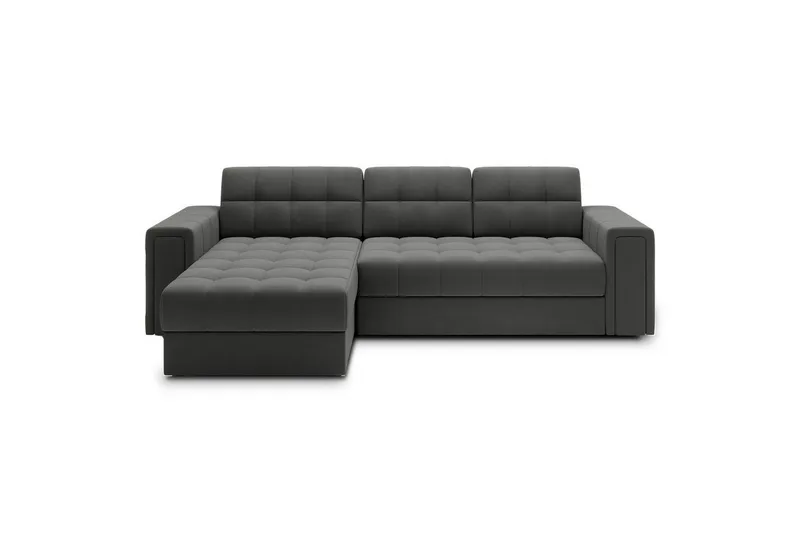 Hörnsoffa Eltap Blenvi 260x150x82 cm - Sola 06, Mörkgrå — Sola 06, Mörkgrå