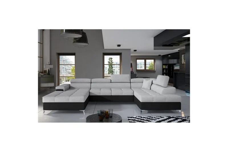 Hörnsoffa Eltap Eduardo 337x205x88 cm - Sawana 21, Soft 11, Höger — Sawana 21, Soft 11, Höger