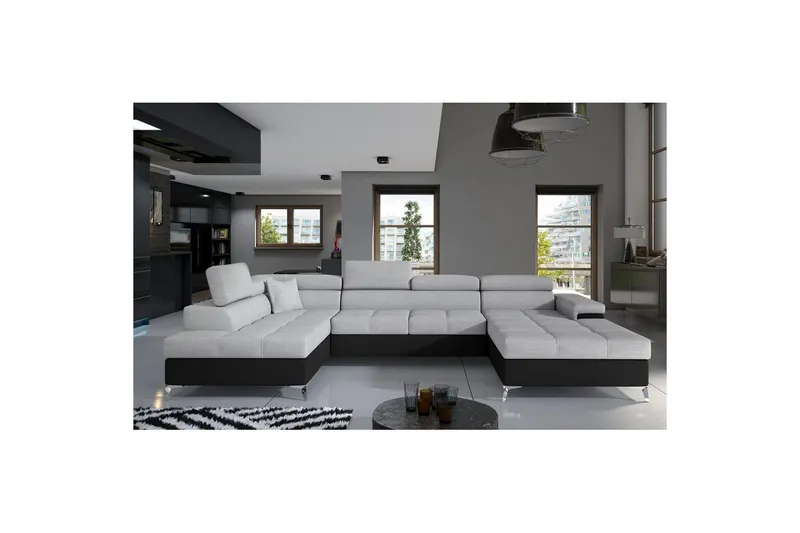 Hörnsoffa Eltap Eduardo 337x205x88 cm - Sawana 21, Soft 11, Vänster — Sawana 21, Soft 11, Vänster