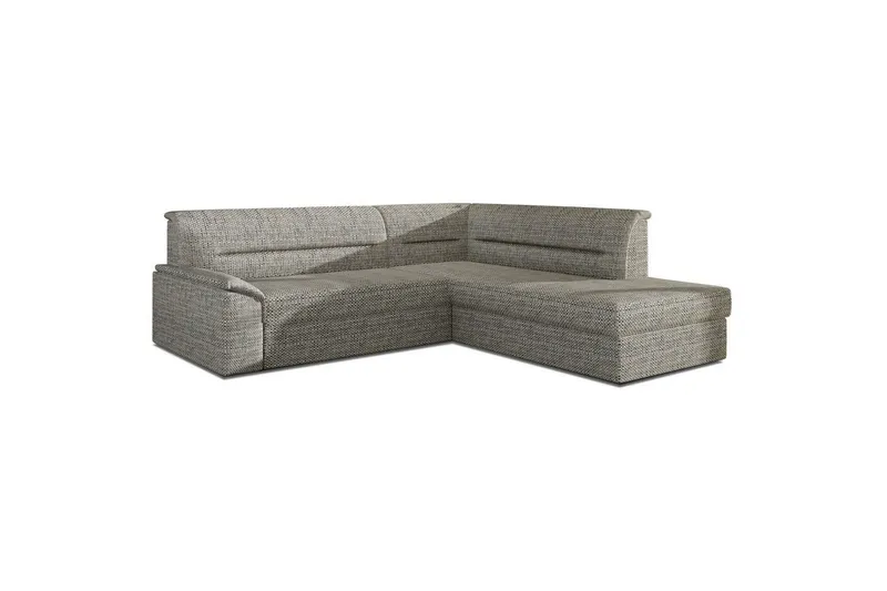 Hörnsoffa Eltap Elano 255x212x90 cm - Berlin 01, Grå, Höger — Berlin 01, Grå, Höger