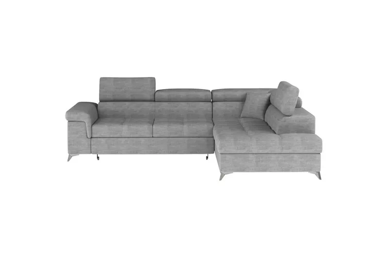 Hörnsoffa Eltap Eridano 275x202x88 cm - Manhattan 03, Ljusgrå, Höger — Manhattan 03, Ljusgrå, Höger