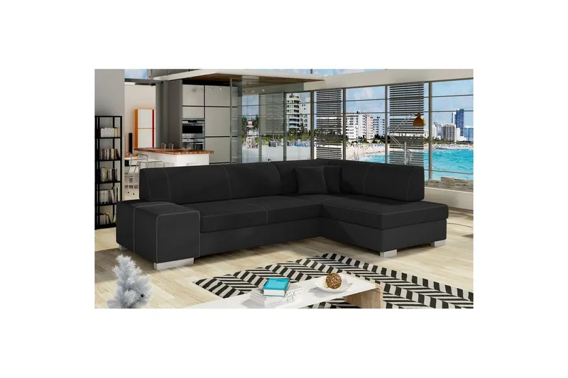 Hörnsoffa Eltap Fabio 268x167x73 cm - Sawana 14, Soft 11, Höger — Sawana 14, Soft 11, Höger