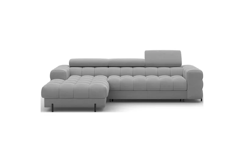 Hörnsoffa Eltap Felro 285x181x93 cm - Aura 04, Grå, Vänster — Aura 04, Grå, Vänster