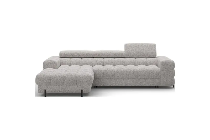 Hörnsoffa Eltap Felro 285x181x93 cm - Pellerito 20, Grå, Vänster — Pellerito 20, Grå, Vänster