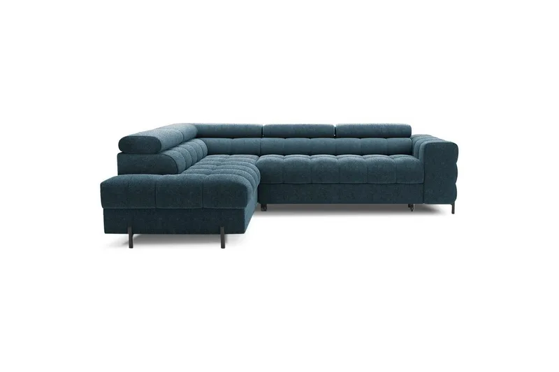 Hörnsoffa Eltap Ferucce 276x200x93 cm - Amore 40, Mörkblå, Vänster — Amore 40, Mörkblå, Vänster