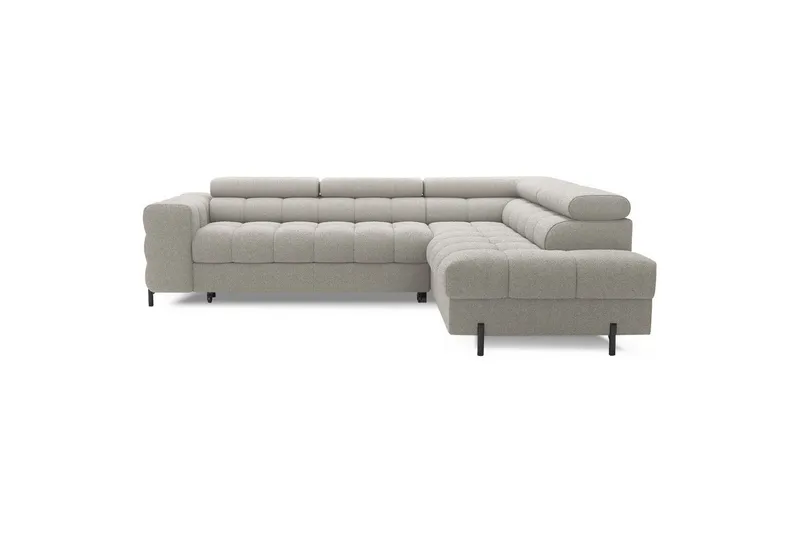 Hörnsoffa Eltap Ferucce 276x200x93 cm - Royal 18, Beige Ljus, Höger — Royal 18, Beige Ljus, Höger