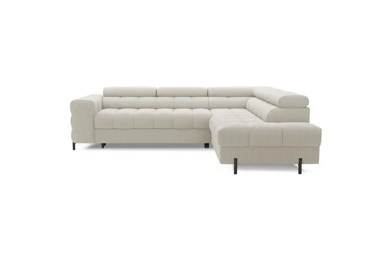 Hörnsoffa Eltap Ferucce 276x200x93 cm - Royal 18, Ljusbeige, Höger — Royal 18, Ljusbeige, Höger