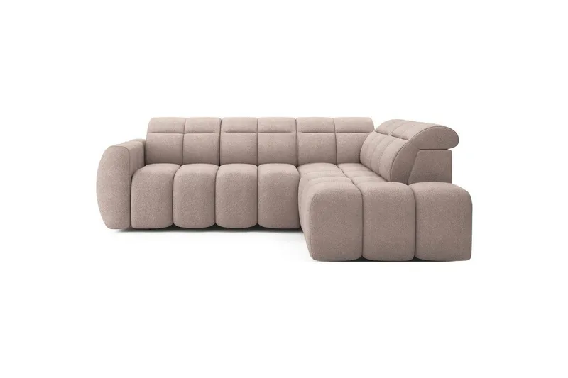 Hörnsoffa Eltap Flconn 258x208x107 cm - Xillar 20, Brun, Höger — Xillar 20, Brun, Höger