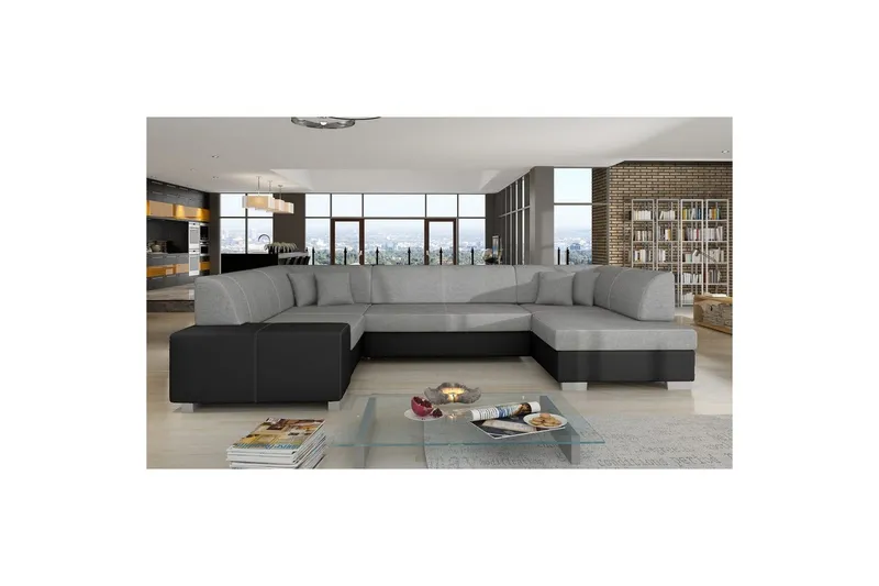 Hörnsoffa Eltap Isloren 322x204x72 cm - Sawana 21, Soft 11, Höger — Sawana 21, Soft 11, Höger