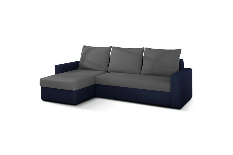 Hörnsoffa Eltap Livio 237x150x72 cm - Alova 10, Alova 79, Grå, Blå — Alova 10, Alova 79, Grå, Blå